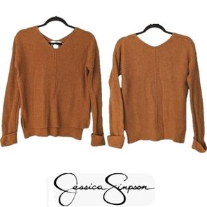 5/$20!! Jessica Simpson burnt orange knit sweater